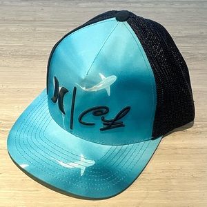 Hurley x Clark Little Shark Trucker Hat 🌊